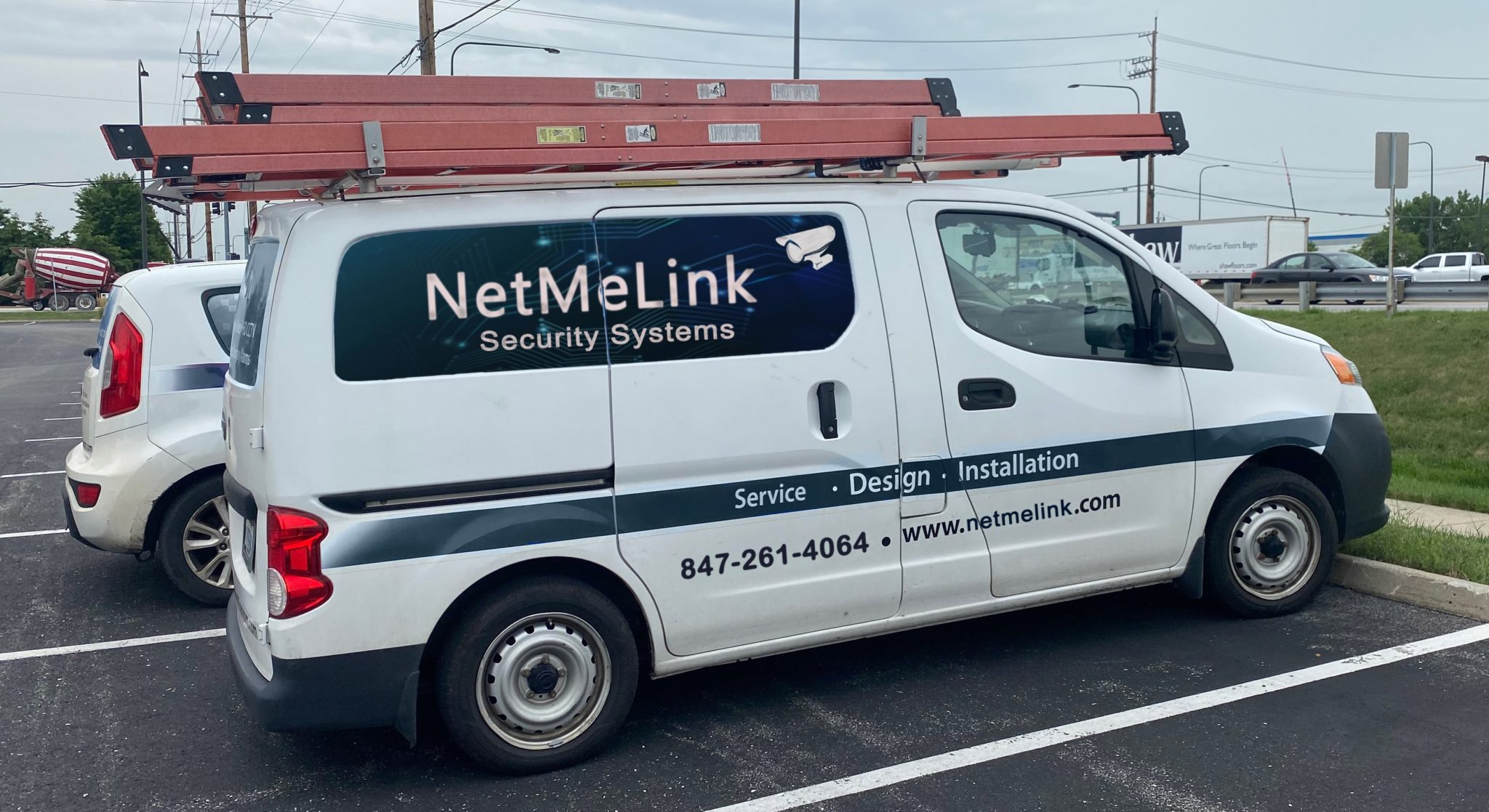 NetMeLink service van in Chicagoland